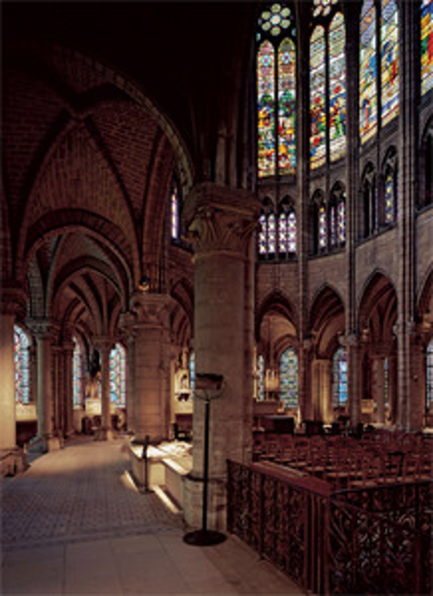 <p>Choir of St Denis, Paris, France, 12th Cen CE</p>