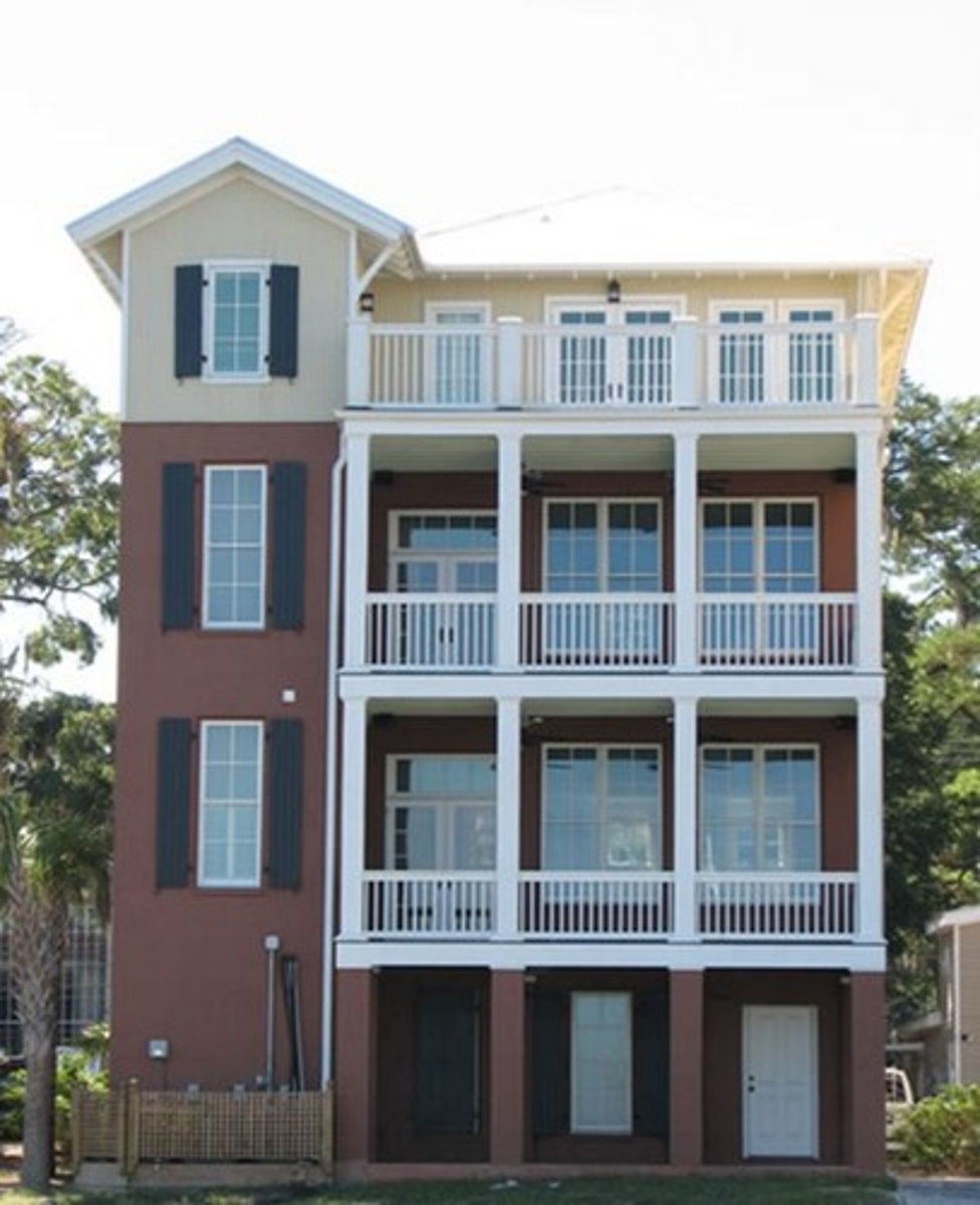 <p>There are four floors</p>