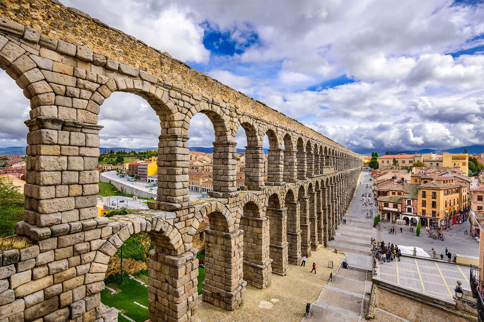 Aqueduct, Segovia. 50 BCE