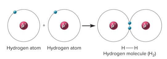 <p>A bond where atoms share one or more pairs of electrons</p>