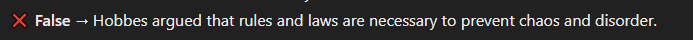<p>False</p>