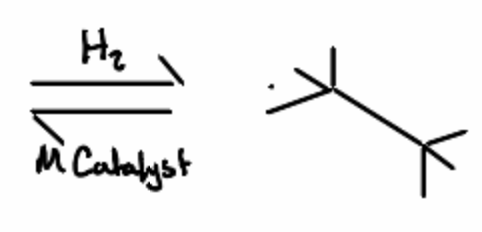 <p>In the following Portion of a Reaction Mechanism what is missing?</p>