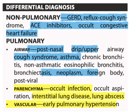 <p>&gt;3 weeks, <strong>Cx</strong>: exhaustion, insomnia, anxiety, headaches, dizziness, hoarseness, musculoskeletal pain, urinary incontinence, abdominal hernias</p>