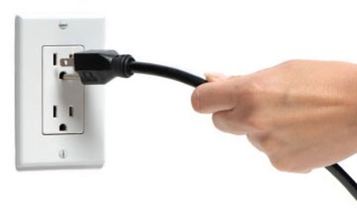 <p>to pull the plug on something</p>