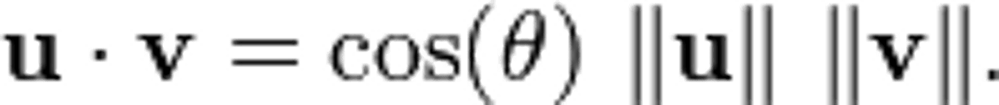 <p>* Remember inverse cosine when plugging into the calculator</p>