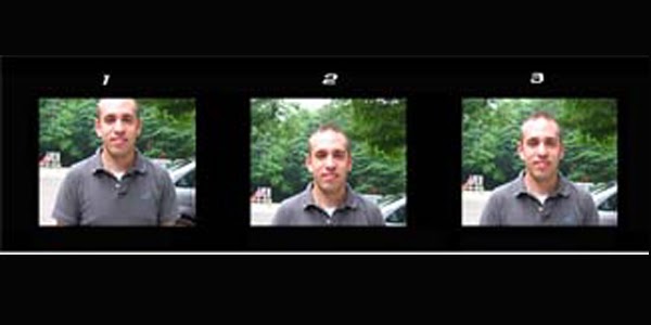 <p><span><span>Which shot show's the correct amount of headroom?</span></span></p>