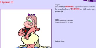 <p>wife</p>