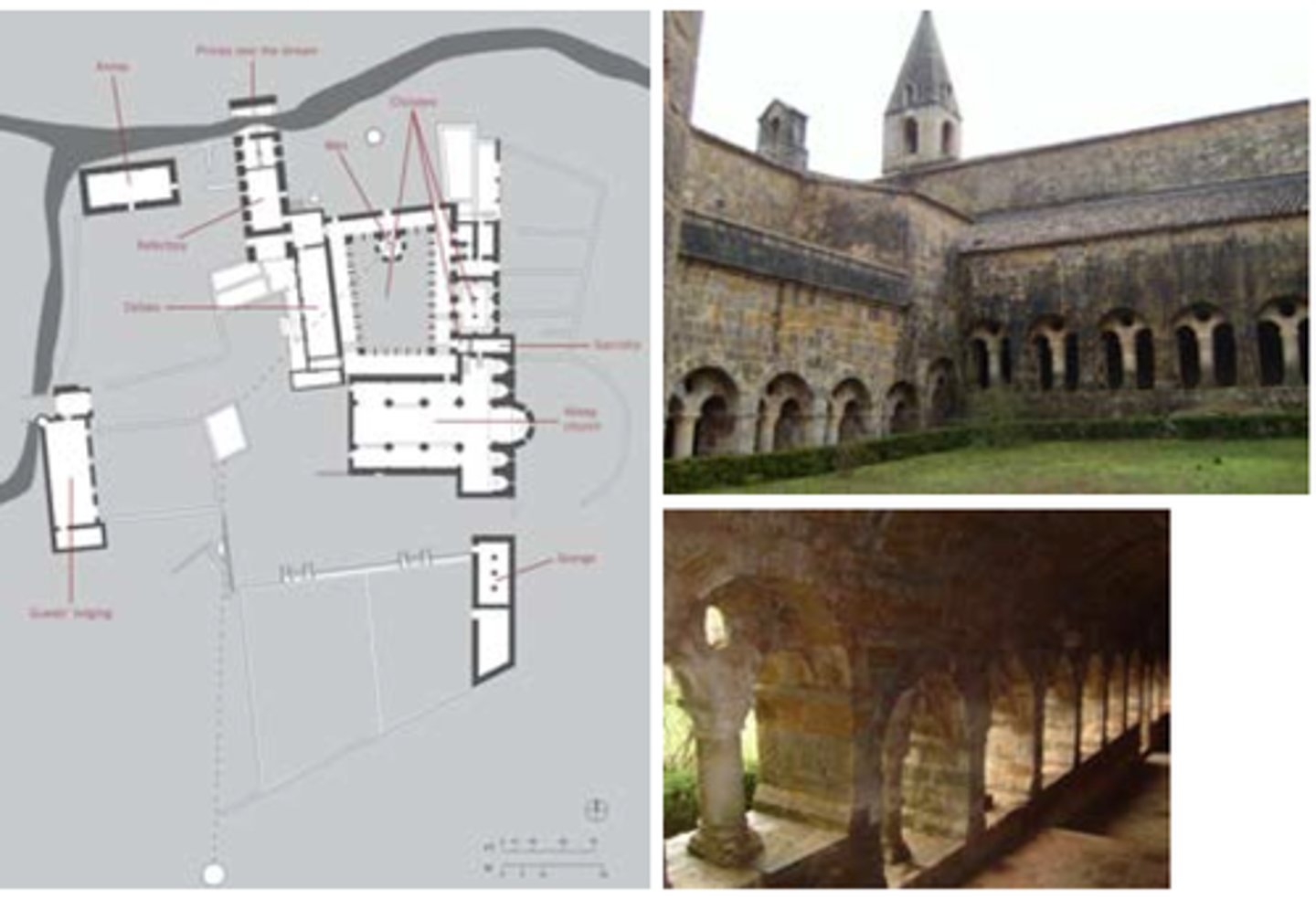 <p>Le Thoronet Abbey (Cistercian), Provence region, France 12th Cen CE, Romanesque</p>