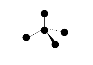 <p>Tetrahedral 109.5° </p>