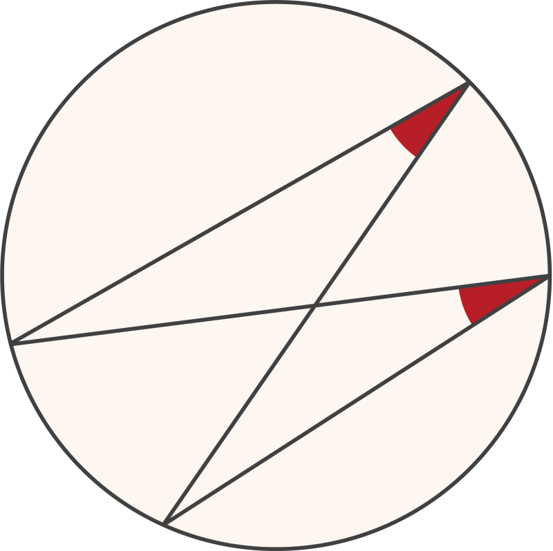 <p>segment, chord</p>