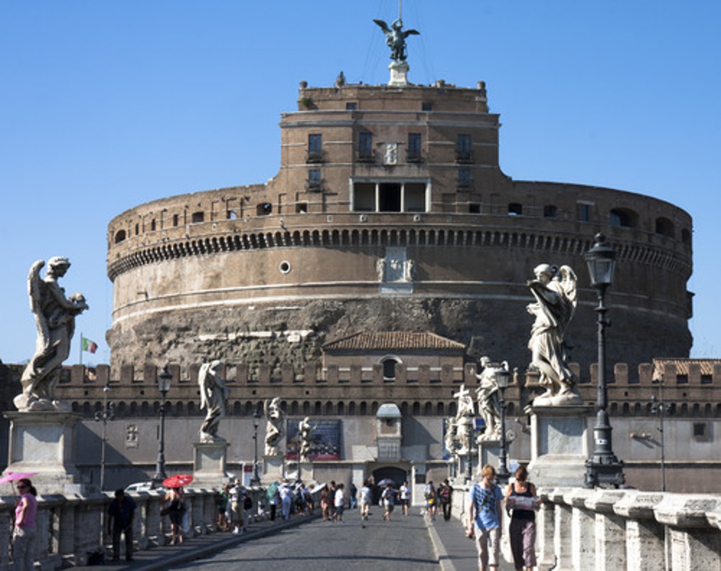 <p>built from 123 to 139, now incorperatedd into the Castel Sant'Angelo, built to replace Augustus' mausoleum which was full or corrupted, or he just wanted to put himself on the map as the new Augustus</p>