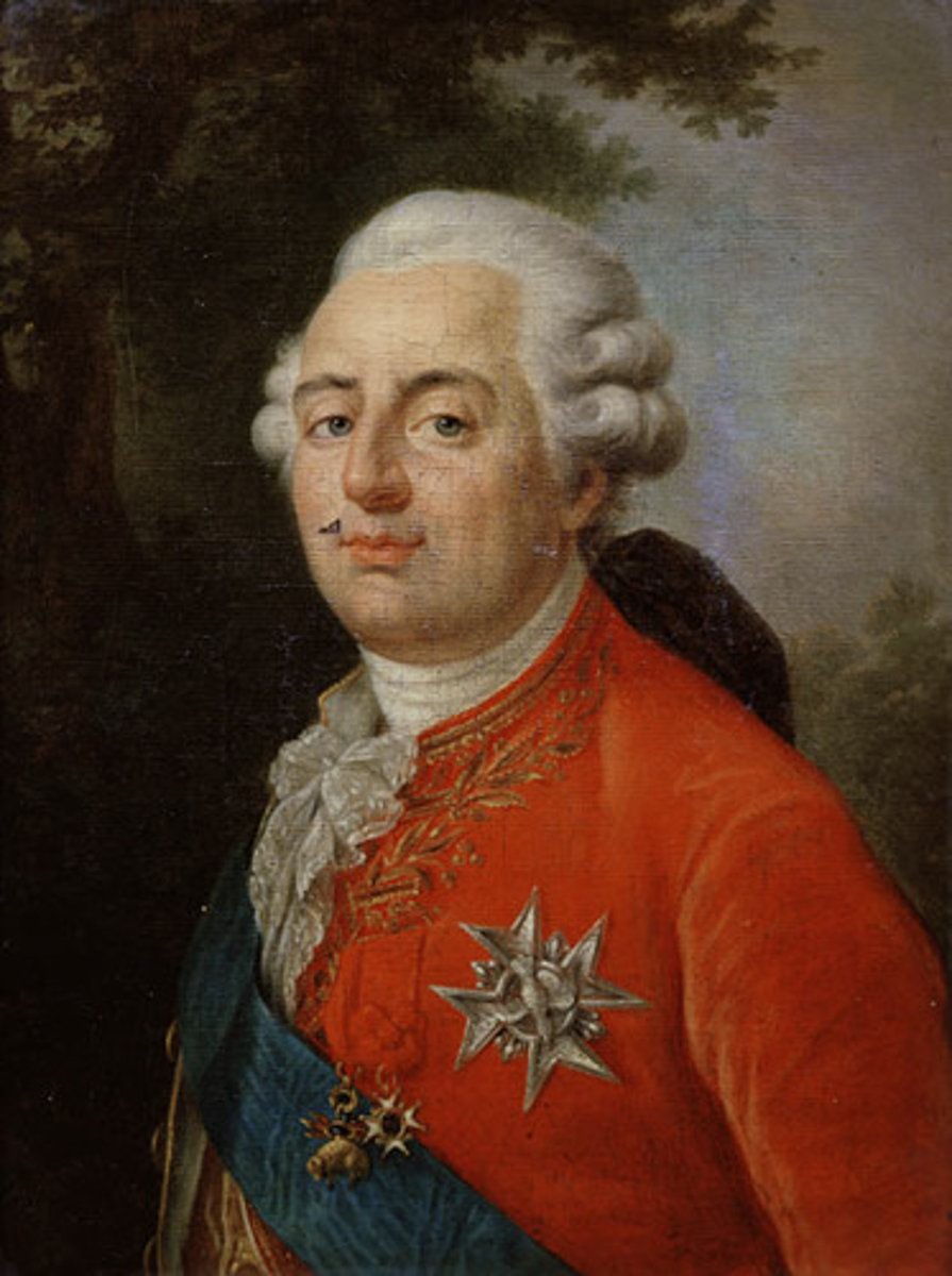 <p>King of France during the French Revolution and he and his wife (Marie Antionette) were executed</p>