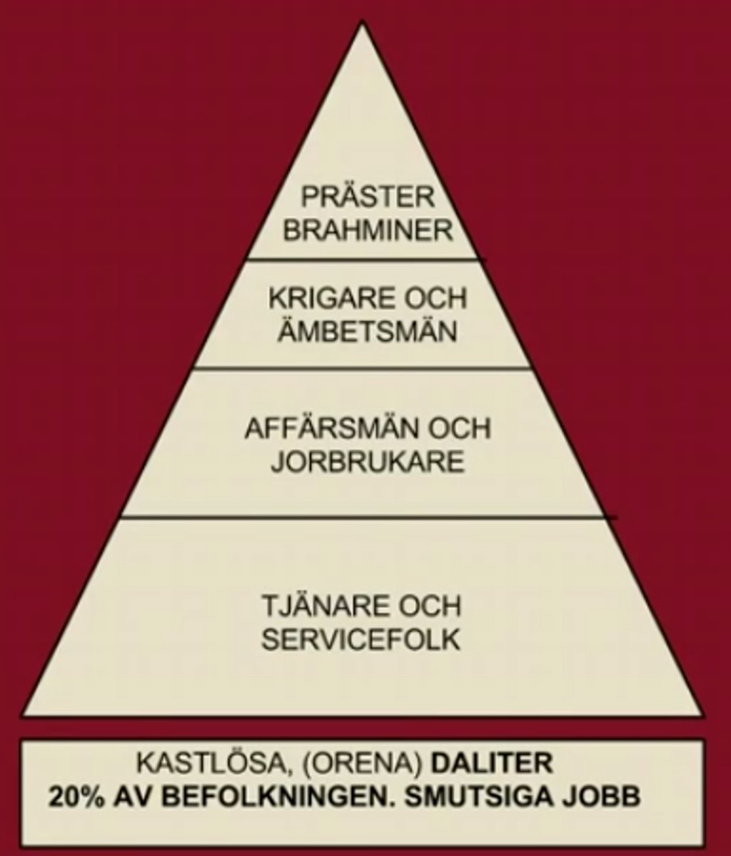 <p>En grupp i kastsystemet</p>