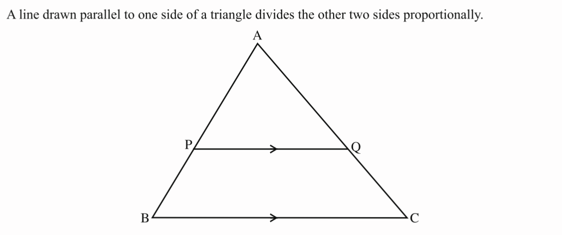 <p>Given <span data-name="small_red_triangle" data-type="emoji">🔺</span>ABC with PQ//BC</p>