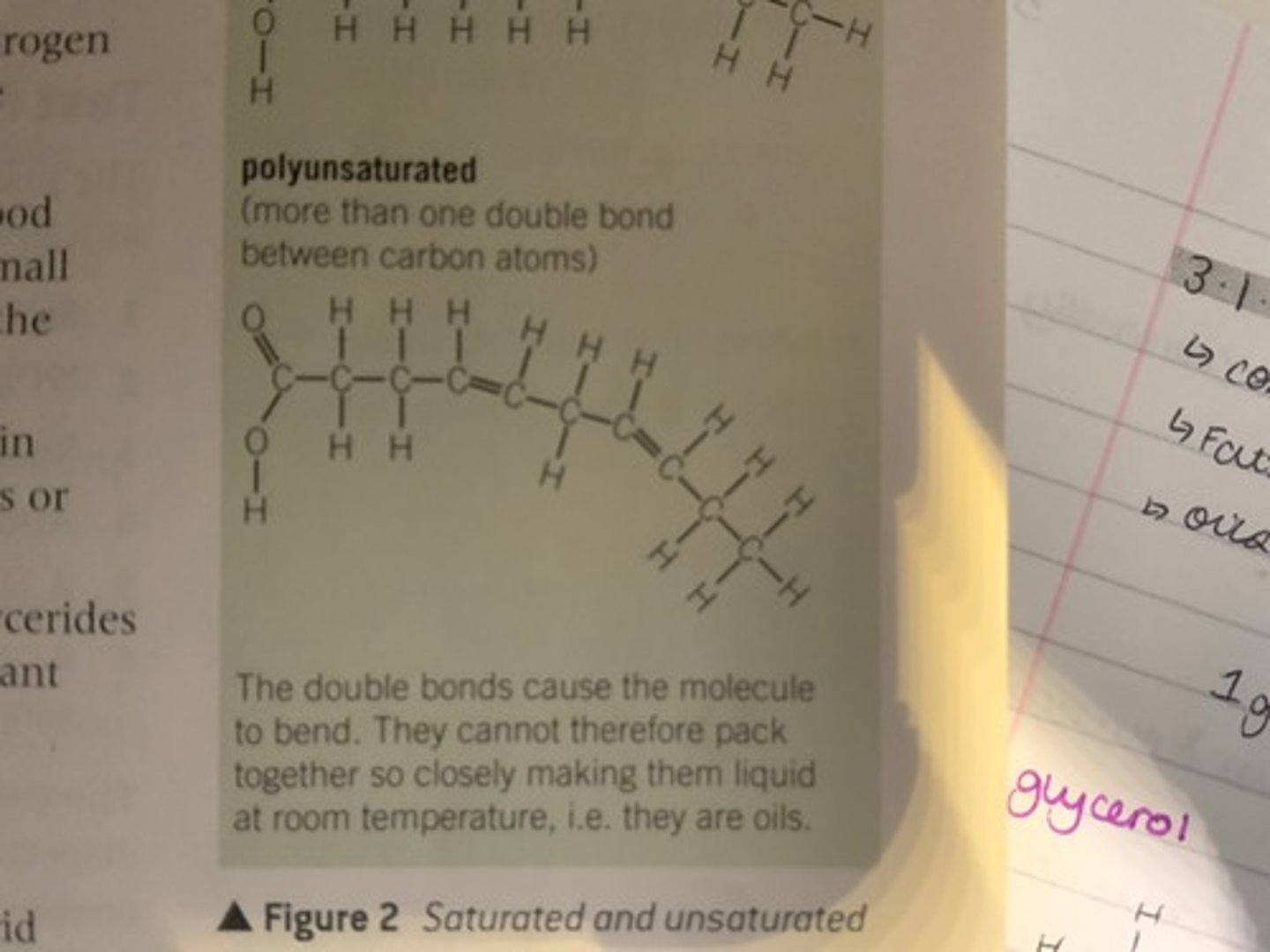 <p>This is when there is more than one C=C double bond</p>