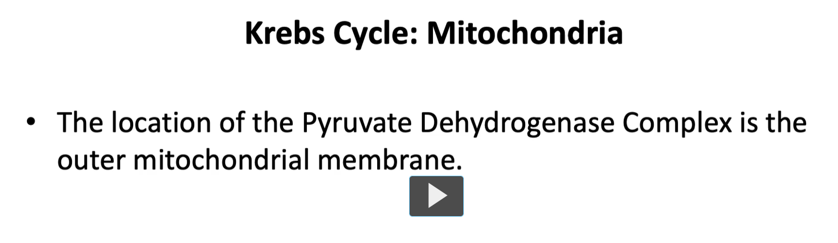 <p>we are continuing this topic, we discussed the pyruvate dehydrogenase complex, which is a multienzymatic, converting pyruvate → acetyl-CoA</p><p>-the localization is in the outer membrane of the mitochondria</p>