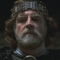 <p>Hamlet's Uncle</p><p>The new king of Denmark</p><p>Brother of Hamlet's deceased father, Old Hamlet (who was the king of Denmark)</p><p>Now married to Gertrude, Hamlet's mother</p>