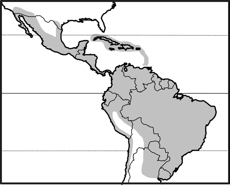 new world, from southwestern u.s. to argentina