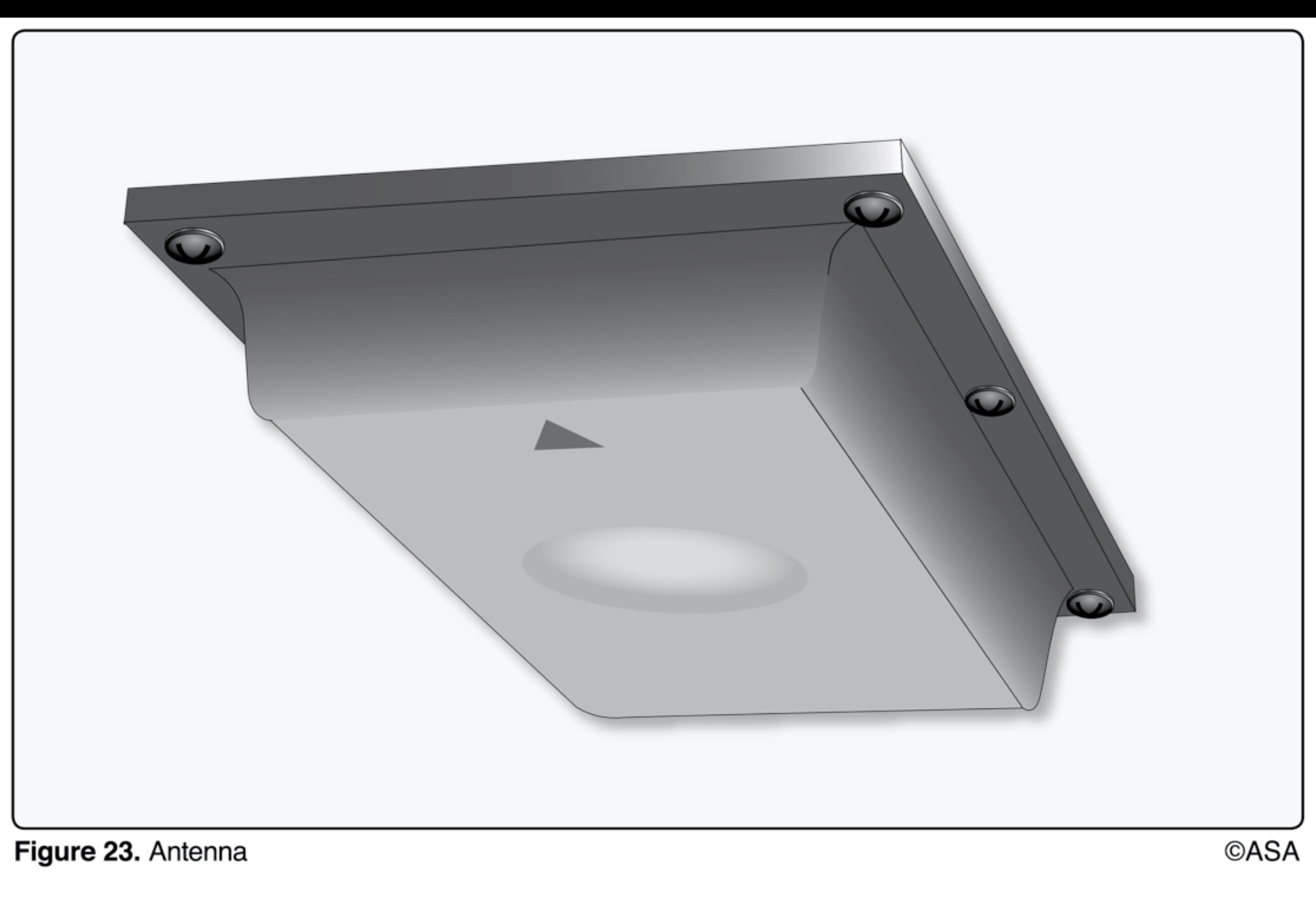 <p>(Refer to Figure 23.) What is this antenna used for?</p>