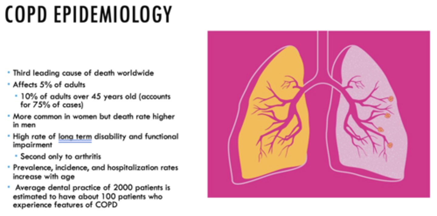 <p>Chronic obstructive pulmonary disease (COPD)</p>