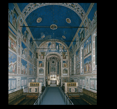 <p><span>Giotto, Scrovegni Chapel, 1305-1306</span></p>