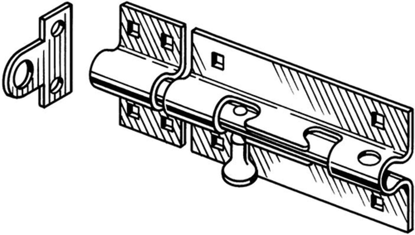 <p>BARREL BOLT</p><p>is a type of fastener (nut) which has a barrel-shaped flange and protruding boss that is internally threaded</p>