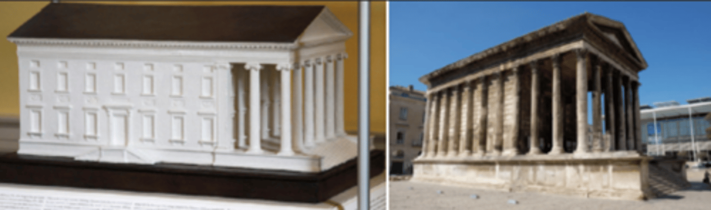 <p>Explain Thomas Jefferson's Virginia State Capitol, its precedent and the reason Jefferson advocated the classical style for the new Republic.</p>