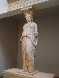 <p>Female/Male statue replacements of columns</p>