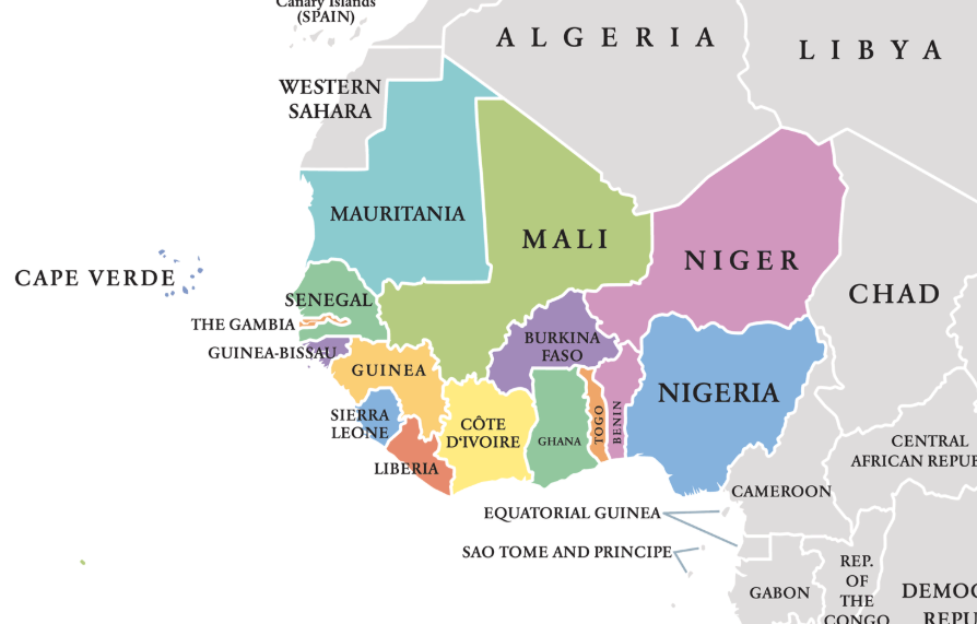 <p>Early empires ( Mali,Ghana,etc). Consists of Mali, Nigeria, Ghana</p>