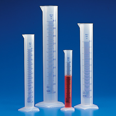 For measuring liquid volumes