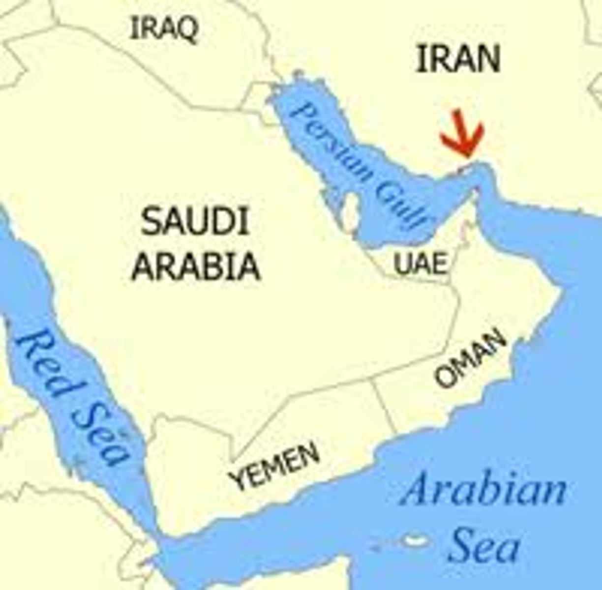 <p>a strategic, narrow waterway between two larger bodies of water</p>