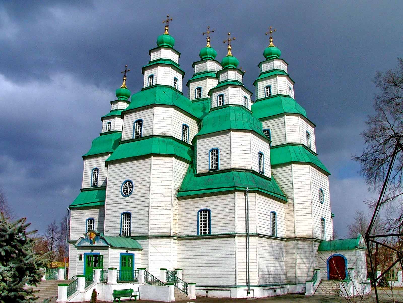 Троїцький собор у Новомосковську. 1773–1778 роки. Майстер Я. Погребняк.