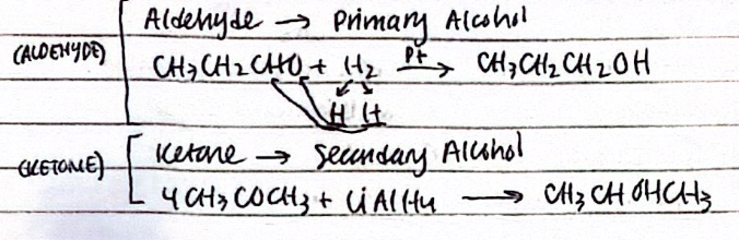 <p>Identify the property of aldehydes &amp; ketones.</p>