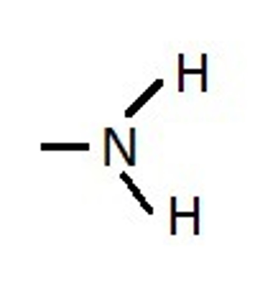 <p>NH2 --> NH3</p><p>Amines</p><p>Basic (can accept H+ --> resulting molecule: + charged)</p><p><span><span>Ionizes in living tissues to form NH3+</span></span></p>