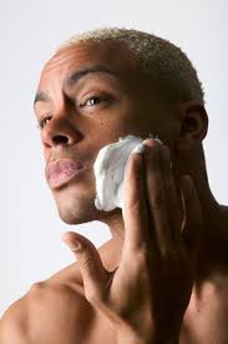 <p>to apply shaving cream</p>