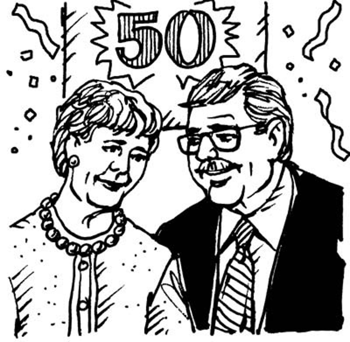 <p>el aniversario (de bodas)</p>
