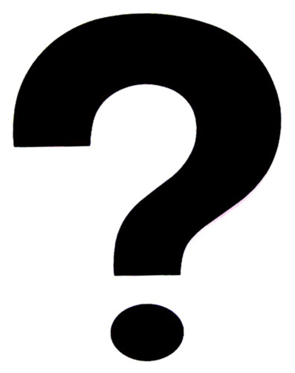 <p>? Ponto de Interrogação</p>