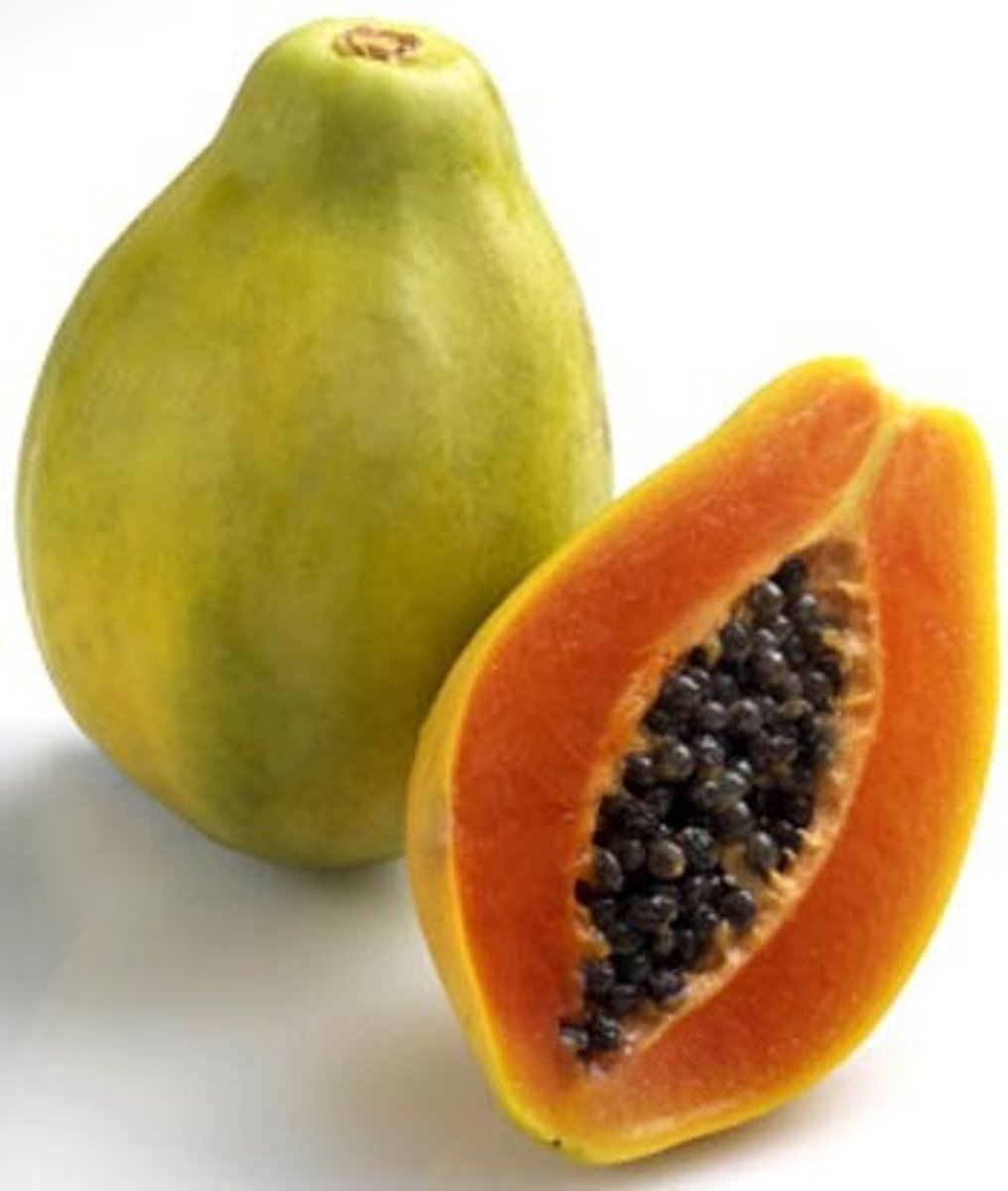 <p>papaya</p>