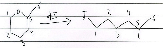 <p>cyclic ether</p>