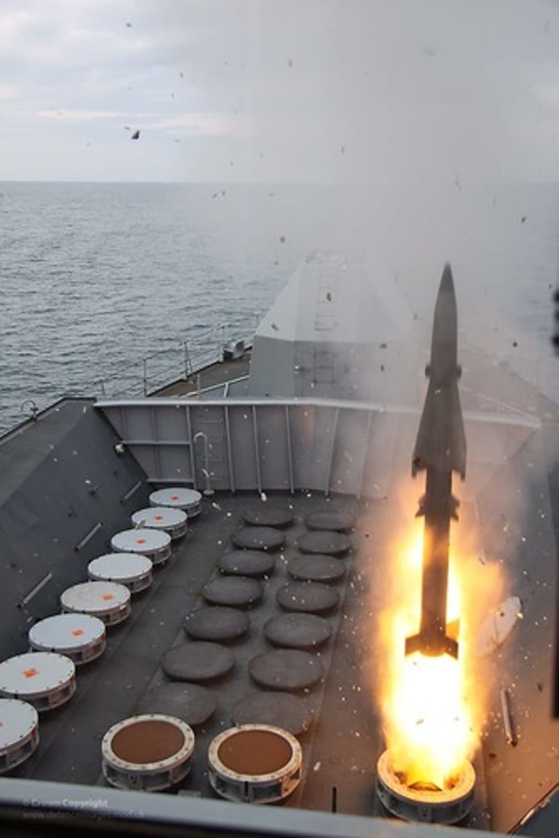 <p>(n.) a weapon, usually thrown, shot or launched</p>