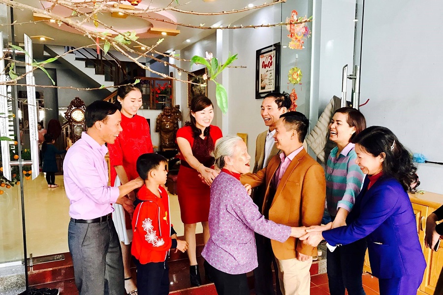 <p>visit relatives</p>