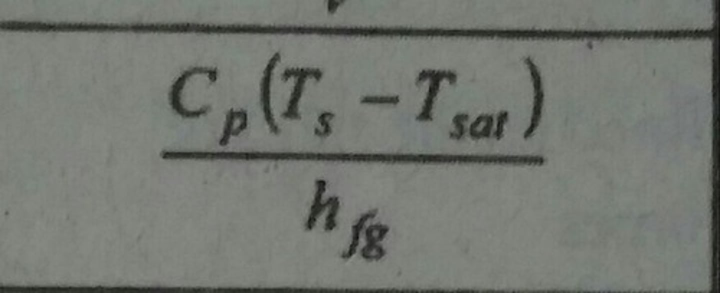 <p>Ratio of sensible to latent heat absorbed during evaporation or condensation</p>