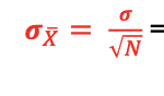 <p>o= SD from the prompt</p><p>u= average/ mean from prompt</p>