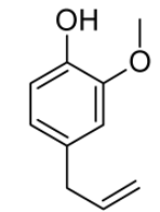 <p><strong><em>EXAMPLES OF PHENOLS</em></strong><br>- Obtained primarily from clove oil<br>- Possesses both local anesthetic and antiseptic activity and can be directly applied on a piece of cotton to relieve toothaches<br>- Phenol coefficient: 14.4</p>