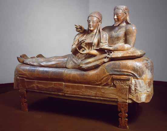 <p>Sarcophagus of the Spouses</p>
