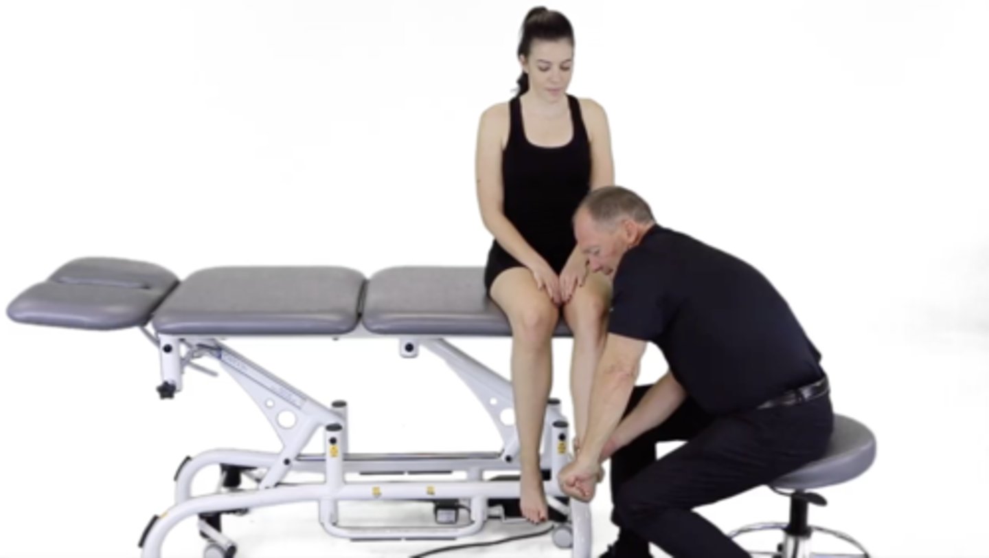 <p>Which assessment is this? Which muscles are involved? Gravity vs. gravity-eliminated?</p>