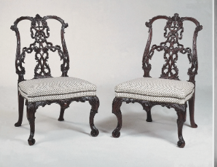 <p><span>This incorporated pointed arches and ogee (S-shaped) curves into the backs of chairs and, more successfully, in the glazing bars (wooden tracery holding the glass) and pediments of massive bookcases.</span></p>