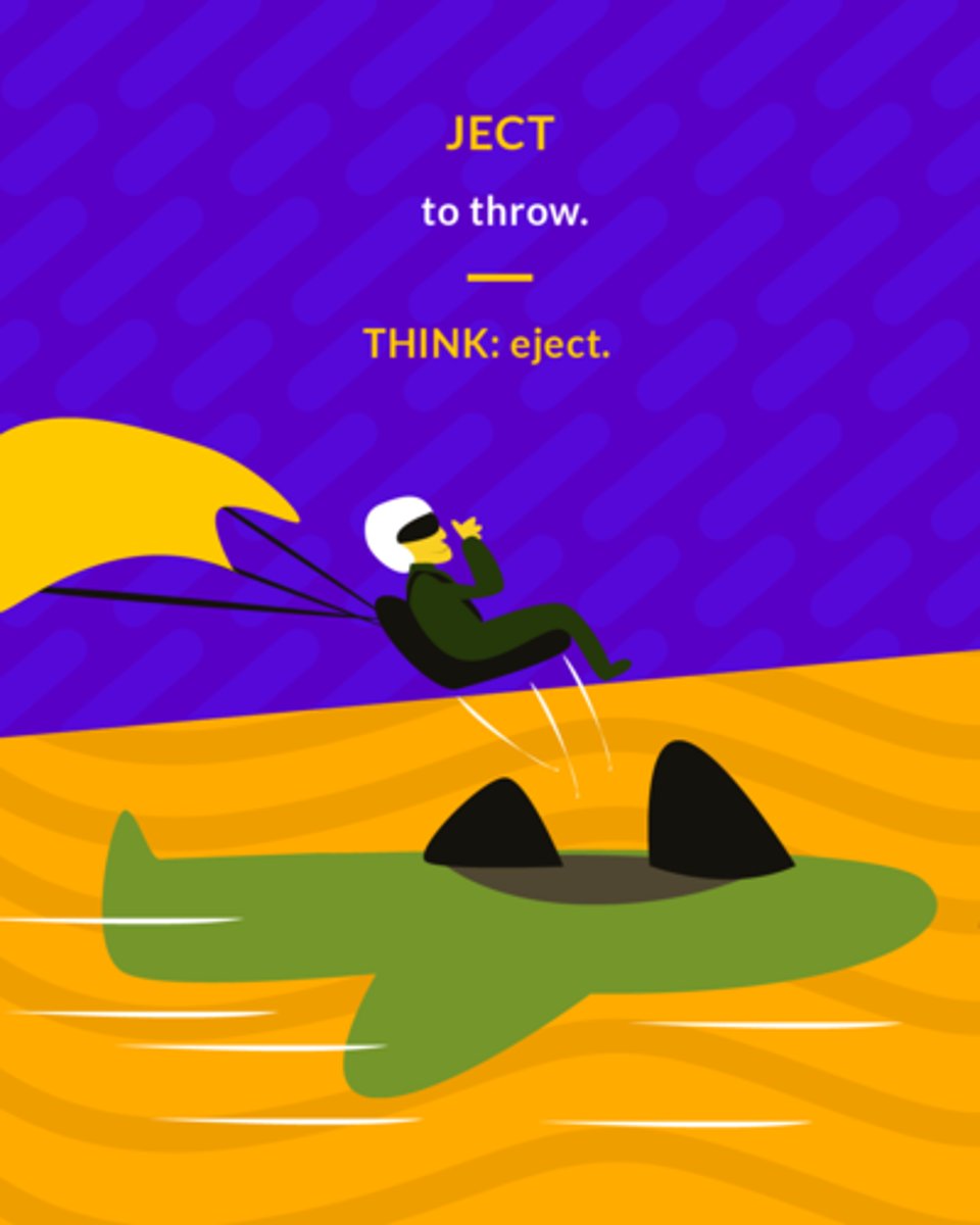 <p>to throw</p>