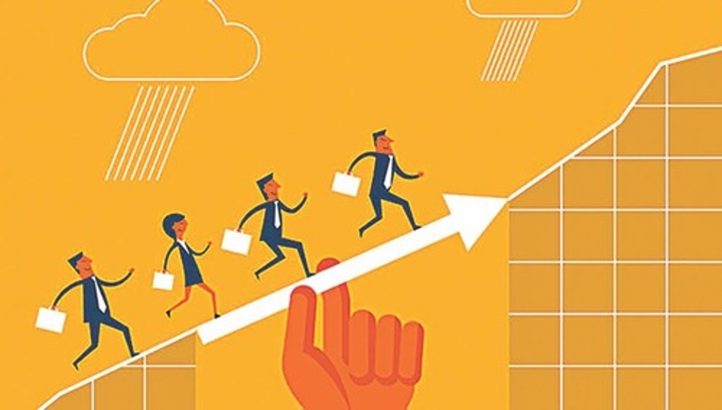 <p>to (cause something to) grow or change into a more advanced form: phát triển</p>