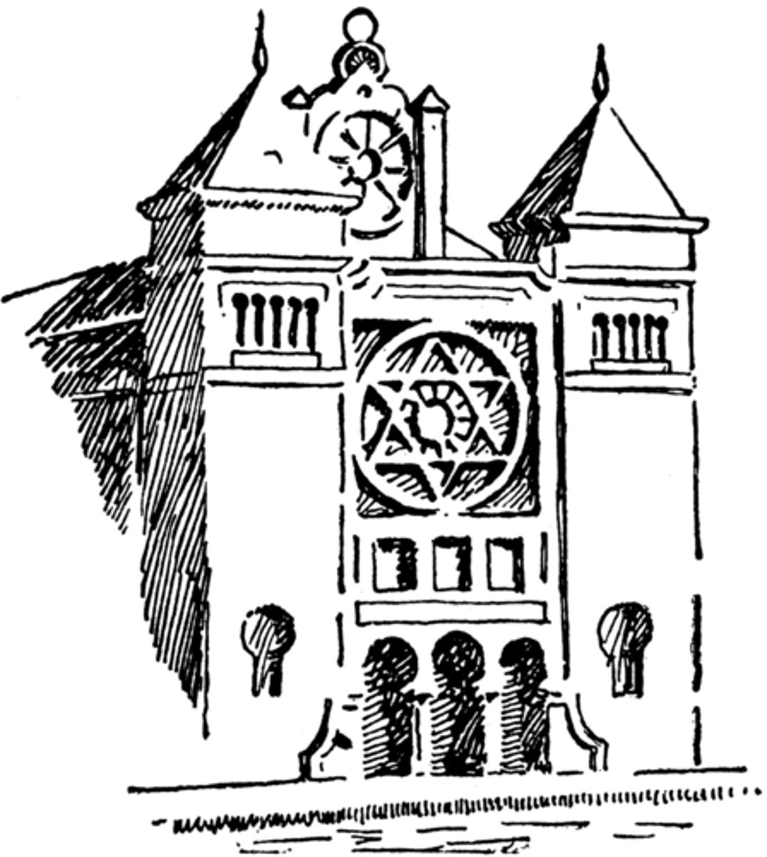 <p>the synagogue</p>
